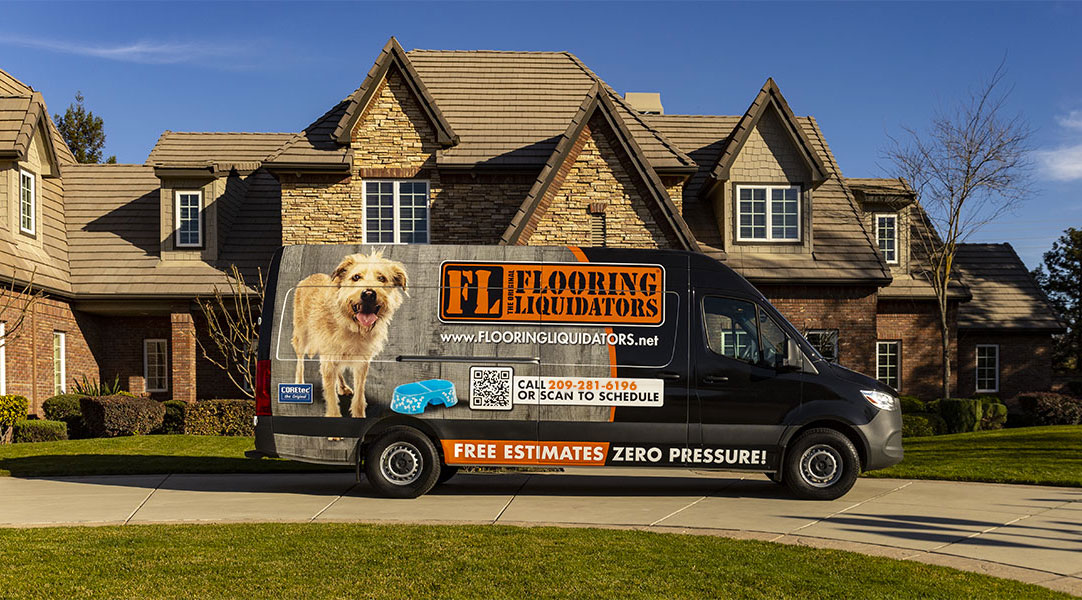 Company van | Flooring Liquidators Franchise